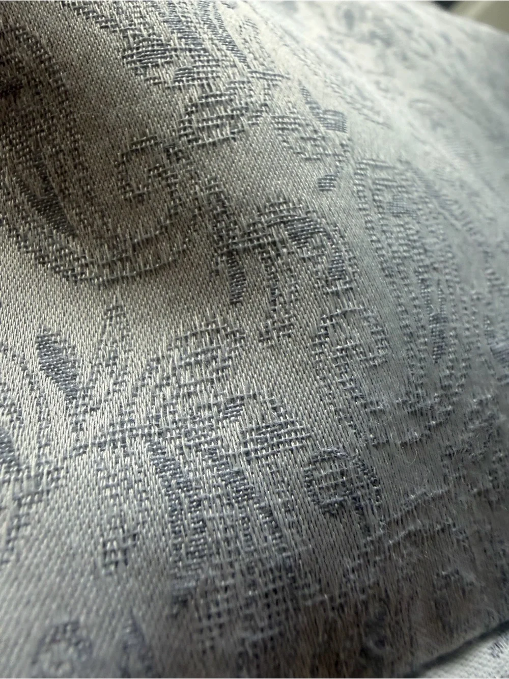 Robert Graham Light Gray Paisley Sport Coat